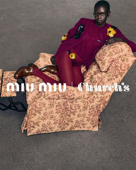 Miu Miu and Church’s Collaborate on Two Pairs of .